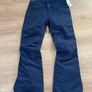 Roxy medieval blue backyard ski/snowboard pants.